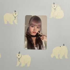 [정품]아이브 스위치 앨범 사운드웨이브 사웨 특전 1차 미공포 공식 포카 리즈 포토카드