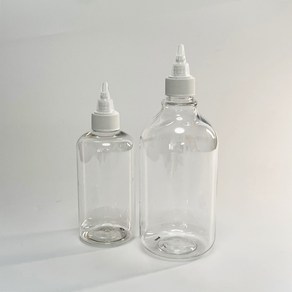 [10개] PET 250 500ml 일체형 뾰족캡 뾰족공병 미용실용기 오일통 소분공병, 250ml(일체형뾰족캡/10개묶음), 10개