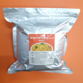 정푸드 떡볶이소스 로제매운맛, 1개, 2kg