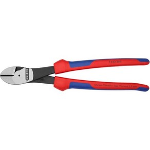 KNIPEX 도구 - 고레버리지 대각선 커터 멀티 컴포넌트7402250 10인치, 10-Inch Comfot Gip