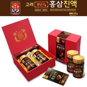 명기삼 고려천년수 홍삼진액 250gx2병 가정의달 선물 효도선물, 2개, 250g