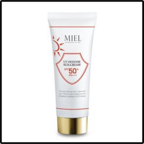 MIEL 미엘 UV선크림 에스테틱화장품 백탁현상없는 민감피부, 60ml, 2개