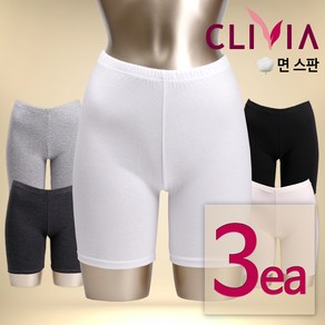 크리비아 GLG4312P면 스판 3부 속바지 (3매)