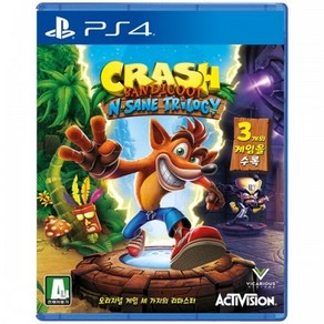 [중고]PS4 크래쉬 밴디쿳 트릴로지 (CRASH Bandicoot tilogy) 정식발매 플스 플레이스테이션