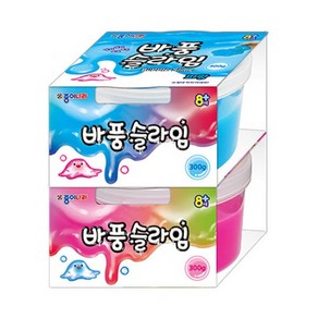 /호사문구 [종이나라] 바풍 슬라임 300g, 파랑, 1개