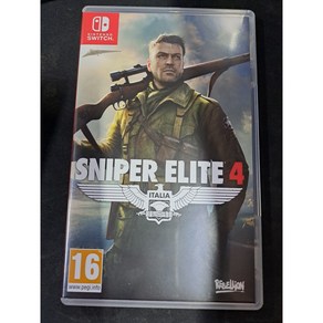 스나이퍼 엘리트 4 (SNIPER ELITE 4) 닌텐도 스위치 정품 게임 타이틀 (국내 배송)