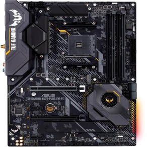 ASUS TUF GAMING X570-PLUS (WIFI) 마더보드 AM4 × DDR4 128GB PCI-E M.2 SATA III 3 세대 라이젠 CPU용, 한개옵션1, 1개