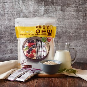 [두보식품] 오트밀 420g / 하루 한 봉 오트밀 420g (30g * 14봉) / 오트밀 / 귀리 / 캐나다귀리 / 한끼오트밀 / 간편식, 1개