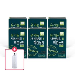 [HL사이언스] 유기농 새싹보리 착즙분말 원데이 선물세트, 30g, 6개