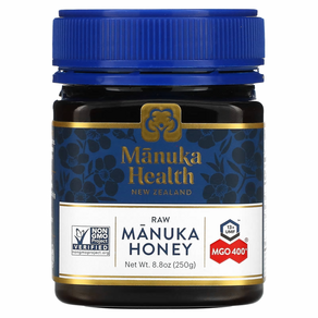 마누카헬스 Manuka Health 무가공 마누카 꿀 UMF 13+ MGO 400+ 250g(8.8oz) MAN-00154, 250g, 1개