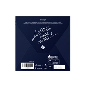 Young K 영케이 (DAY6) - Lettes with notes [Digipack Ve.] 디지팩