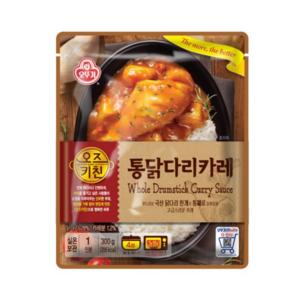 오뚜기 오즈키친 통닭다리카레, 300g, 1개