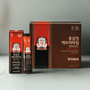 정관장 홍삼정 에브리타임 리미티드 10ml x 30포 홍삼진액 부모님 건강 명절 선물, 1개