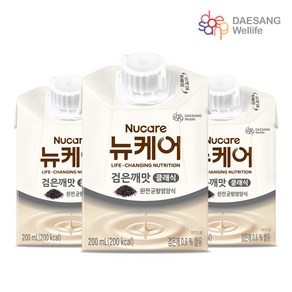 대상 뉴케어 고소한 검은깨맛 클래식200ml 균형영양 식사대용, 30개, 200ml