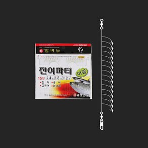 금호 15단 전어 숭어 고등어 메가리 어피 니켈 채비, 6호, 1개