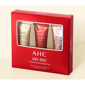 [AHC] 365 레드 퍼퓸 핸드크림 스페셜 세트(30ml x 3ea), 3개