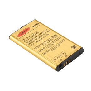 골드 2200mAh SPR-003 이온 배터리 3DS LL/XL 3DSLL 3DSXL new3dsll xl