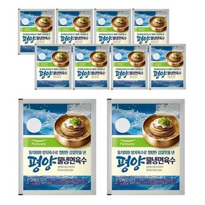 풀무원 평양물냉면 육수, 10개, 290g