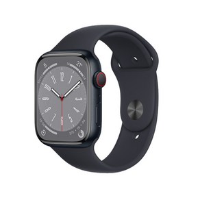 A급중고 Apple 애플워치 8세대 알루미늄, 미드나이트, 4.5cm, GPS+Cellula