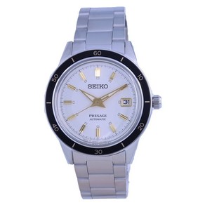 Seiko Pesage Style 60's 스테인레스 스틸 오토매틱 SRPG03 SRPG03J1 SRPG03J 남성용 시계