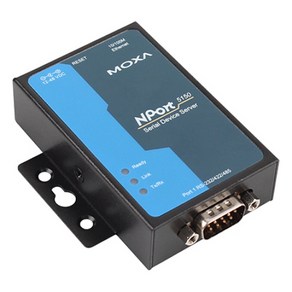 [MOXA] RS232 RS422 RS485 to RJ45 컨버터 1포트 100Mbps NPot5150, 1개