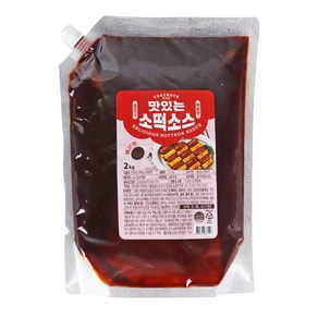 푸드올마켓_ 쿠즈락 맛있는 소떡소스 매운맛 2kg, 1개