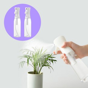 일상팡팡 식집사필수 다목적 청소용 안개분무기, 투명 500ml, 2개