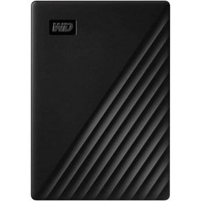 WD 5TB My Passpot 휴대용 외장 하드 드라이브(백업 소프트웨어 및 암호 보호 기능 포함) Black BPKJ0050BBK-WESN, 블랙, 2TB_PC  하드 드라이브