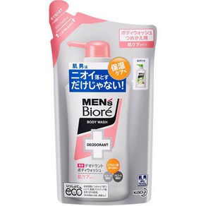 카오 MENs Bioe 맨즈 비오레 데오드란트 바디 워시 피부 케어 타입 리필[380ml] 남성용, 단일, 1개, 380ml