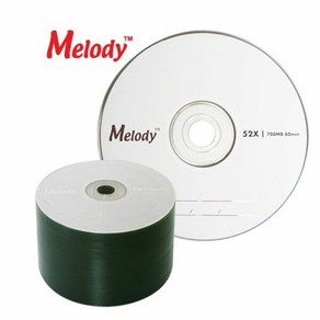 멜로디 CD-R 700M 52X 50P BULK, 단일 모델명/품번