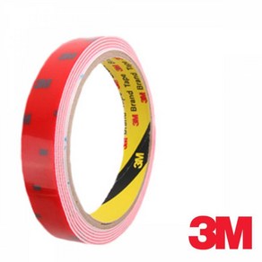 3M 자동차용 폼 양면테이프 백색 15mm 장식품 아크릴폼 유지보수 3M몰딩, 1개