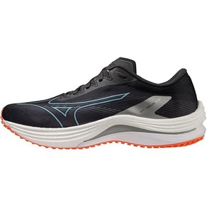 MIZUNO [미즈노] 런닝화 웨이브리벨리온 FLASH 블랙/블루/오렌지 25.0cm 3E