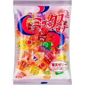 일본 킨조제과 믹스 젤리 대용량 190g, 9개