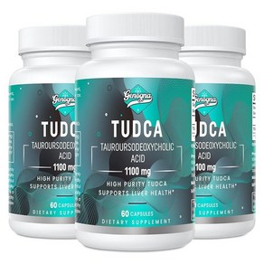 Genogna 투드카 TUDCA 1100mg 60캡슐 3개