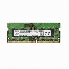 마이크론 Cucial 노트북 DDR4 8G PC4-25600 CL22, 1개