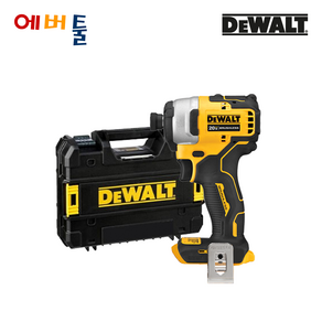 디월트 DCF809NT 20V MAX 브러쉬리스 컴팩트 임팩 드라이버 본체 케이스 포함 - 배터리 충전기 옵션, DCF809P1 본체+배터리1+충전기+케이스, 1개