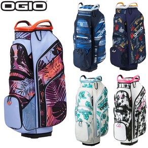 오지오 (Ogio) 정품 남녀공용 Woodie 15 Golf Cat Bag 골프 카트백, 2네이비/블루