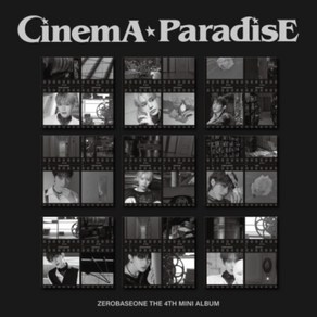 제로베이스원 - 미니 4집 CINEMA PARADISE 제베원 디지팩