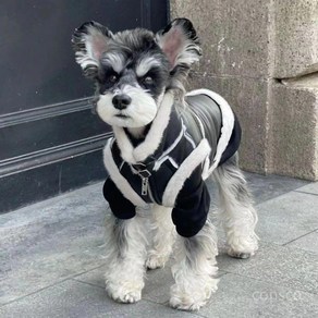 강아지 무스탕 조끼 겨울 고양이 누빔 실내복 애견의류 소형견 중대형견