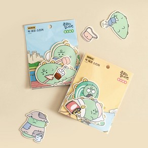 카카오 니니즈 죠르디 항균 빅데코 스티커, 방구석