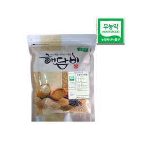 국산100% 무농약 찰기장 500g (2024년산), 1개