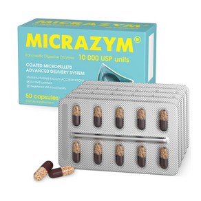 미크라짐 췌장 효소 췌장영양제 50캡슐 Micazym, 1개, 50정