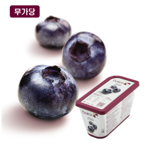 브아롱 블루베리냉동퓨레 1KG, 1개