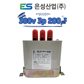 은성산업 저압진상콘덴서 380v 3상 200마이크로페럿, 1개