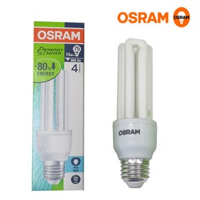 오스람 OSRAM E20EX-D 20W 주광색 형광등 전구