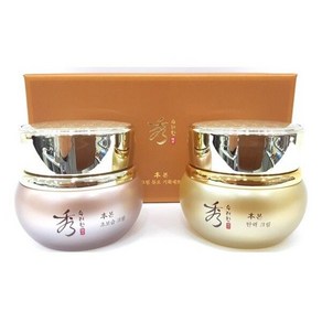 수려한 본 초보습 크림 50ml+탄력 50ml 듀오크림 498645, 1개