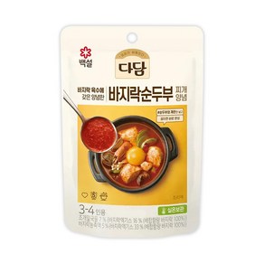 다담 바지락 순두부 양념 140g