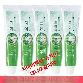 LG 대나무소금 치약 상쾌한 민트, 1개, 115g