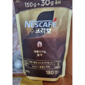 네스카페 수프리모 아메리카노 파우치, 180g, 7개