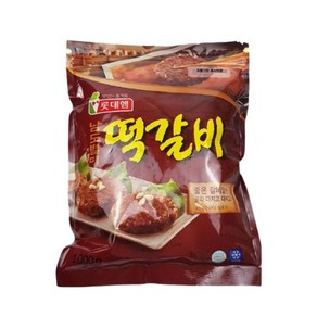 롯데푸드 남도별미 떡갈비 1kg 1개, 롯데푸드 남도별미 떡갈비, 1kg, 1개